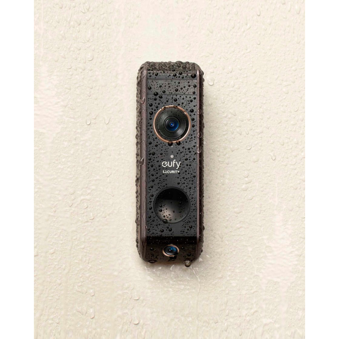 eufy Security E8213J11 Smart WiFi Dual Cam 2K HD Video Doorbell with Battery Operated - Black