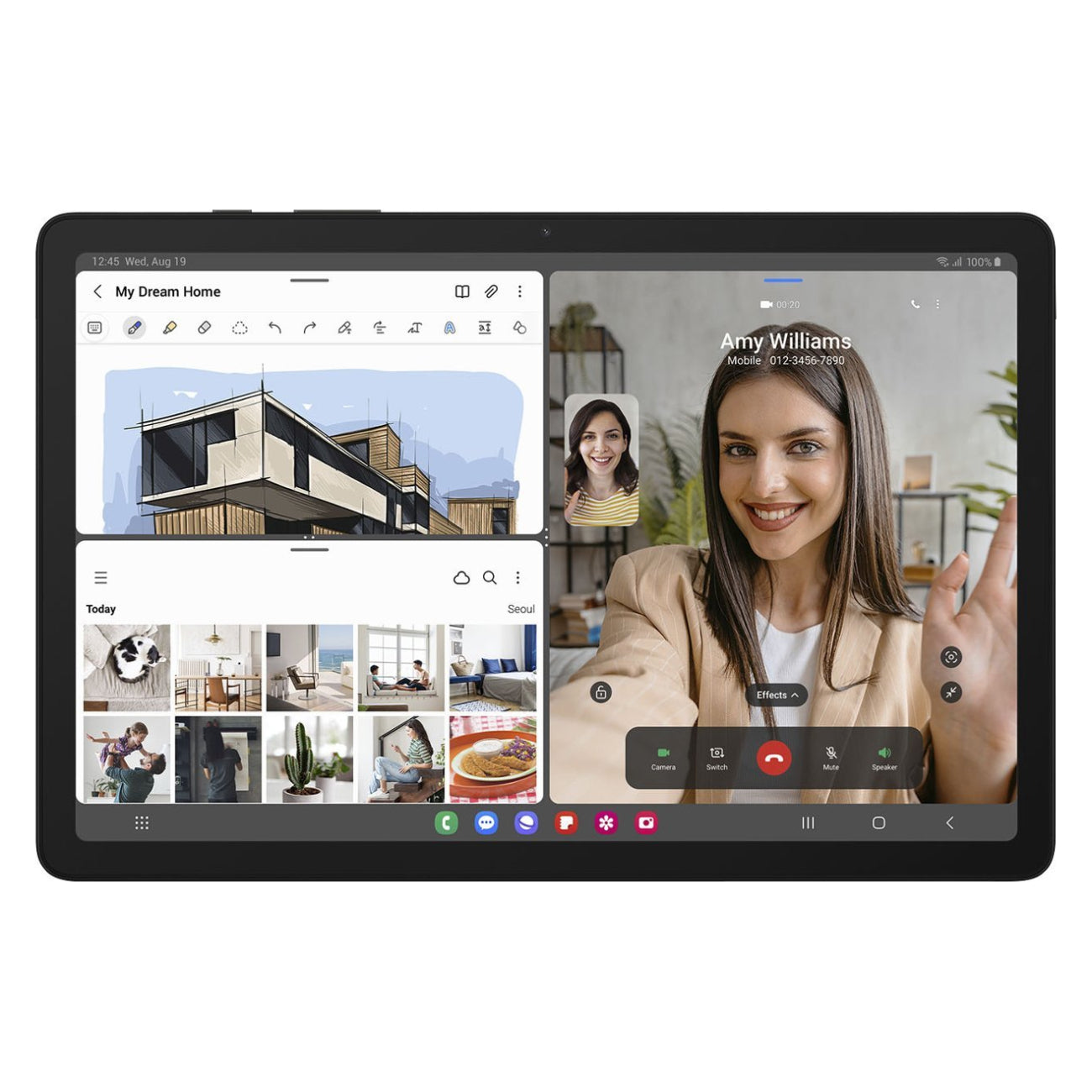 Samsung 11" Galaxy Tab A9+ with 64GB, Wi-Fi - Gray