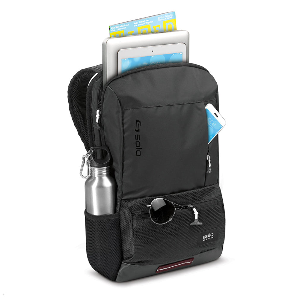 Solo New York Draft Backpack for 15.6" Laptops - Black
