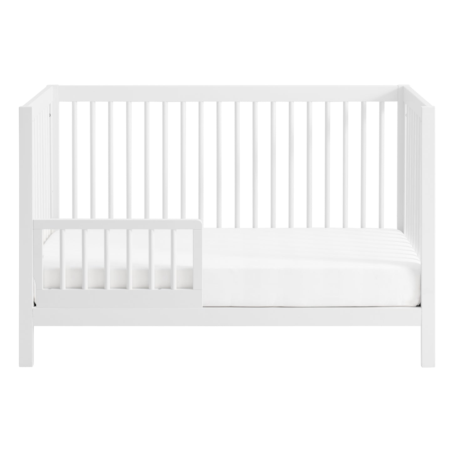 Soho Baby Essential Island White 4-in-1 Wooden Crib