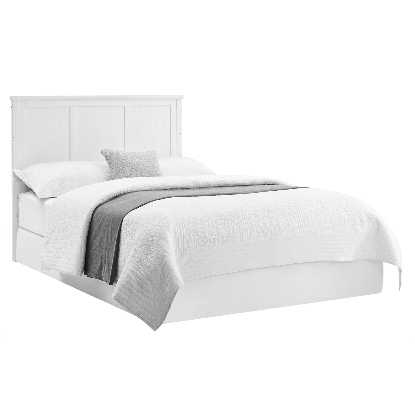 Delta Children Sweet Beginnings Sage Flat Top White 6-in-1 Convertible Wooden Crib