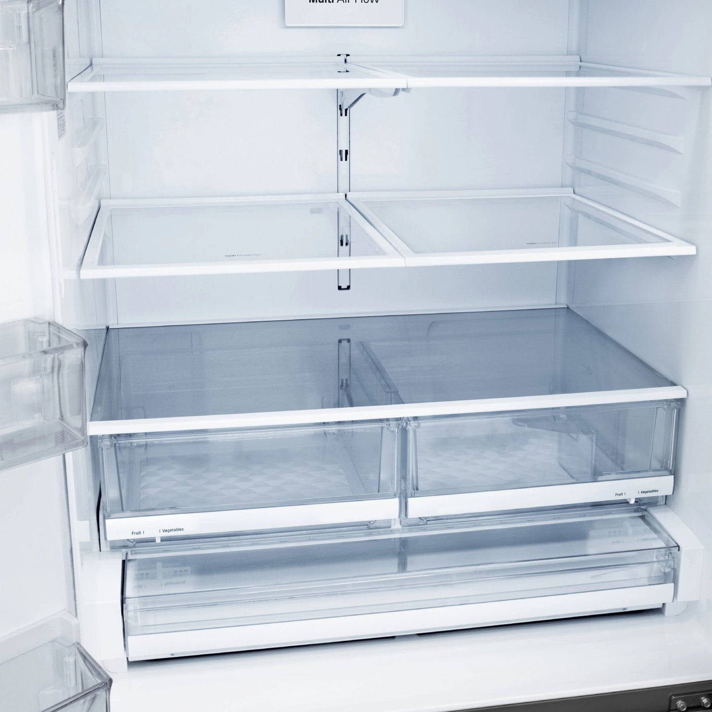 LG LRFS28XBS 28 cu. ft. 3-Door French Door Refrigerator with Ice and Water Dispenser - Silver