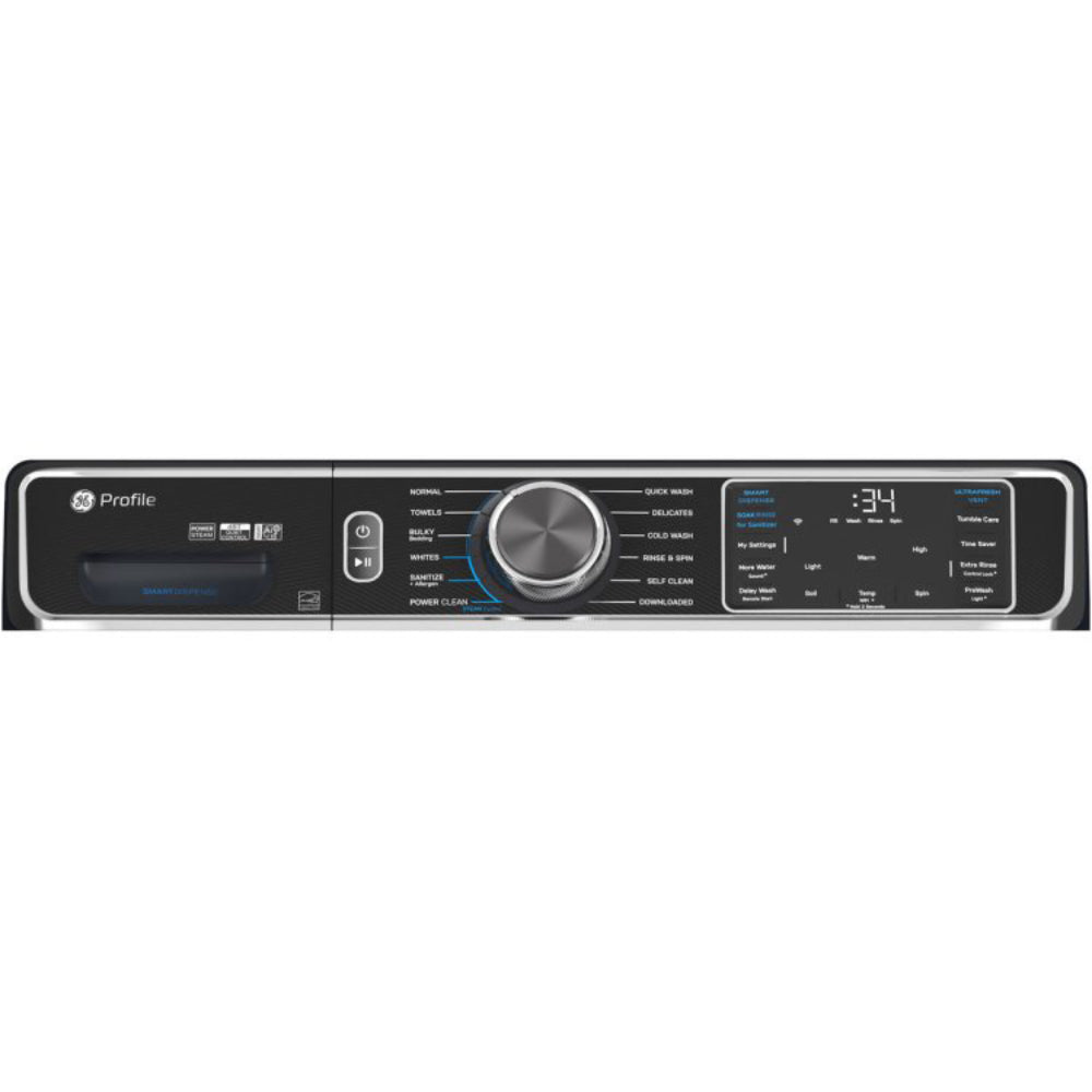 GE Profile PFW870SPVRS 5.3 cu. ft. Smart Front Load Washer with UltraFresh Vent System+ with OdorBlock - Blue