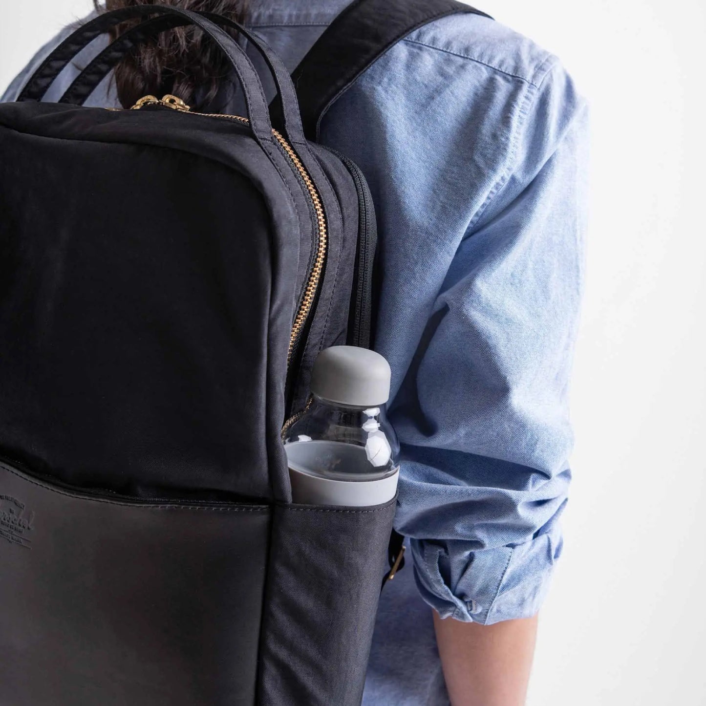 Mochila de volumen medio Herschel Orion de 15,5" - Negro