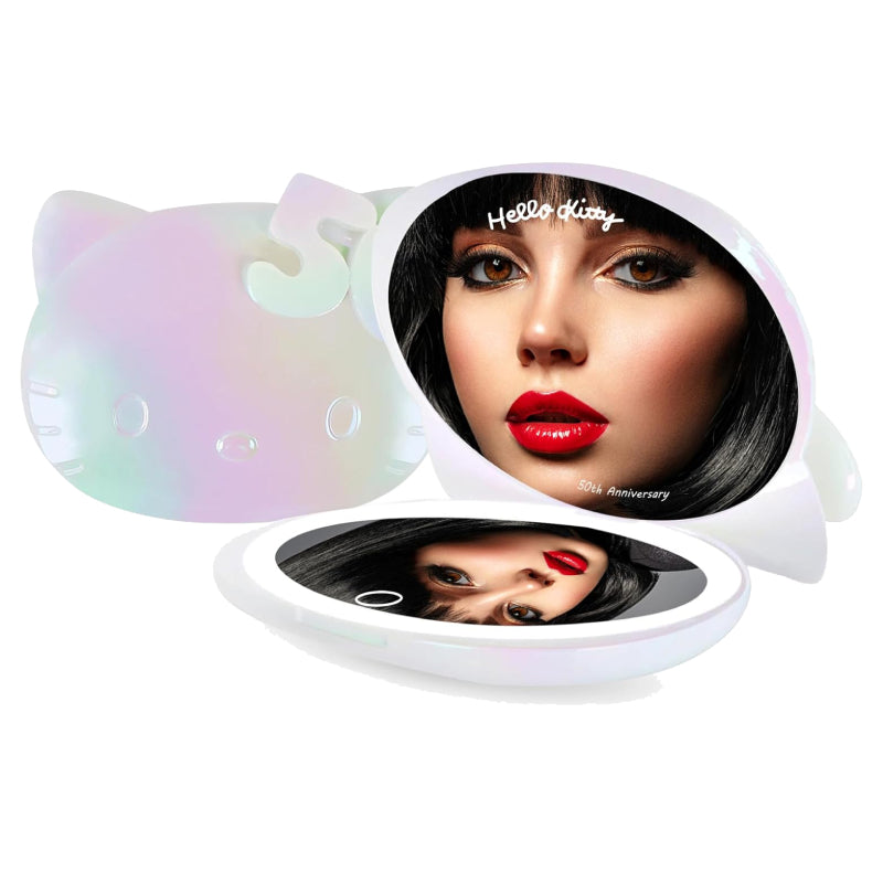 Impressions Vanity Hello Kitty Kawaii Lighted Compact Mirror