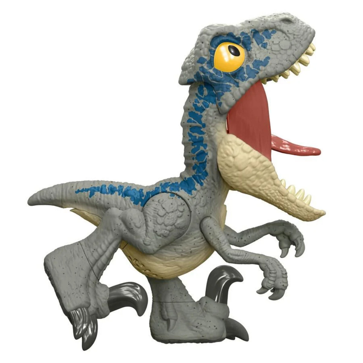 Jurassic World Mega Roar Velociraptor Toy - Gray