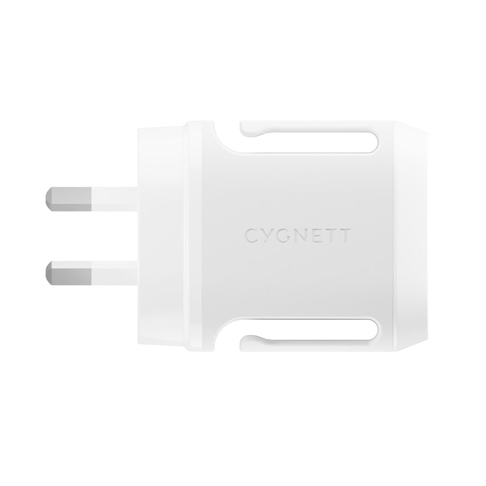 Cygnett Powermaxx 30W CoolMOS USB-C Wall Charger, White