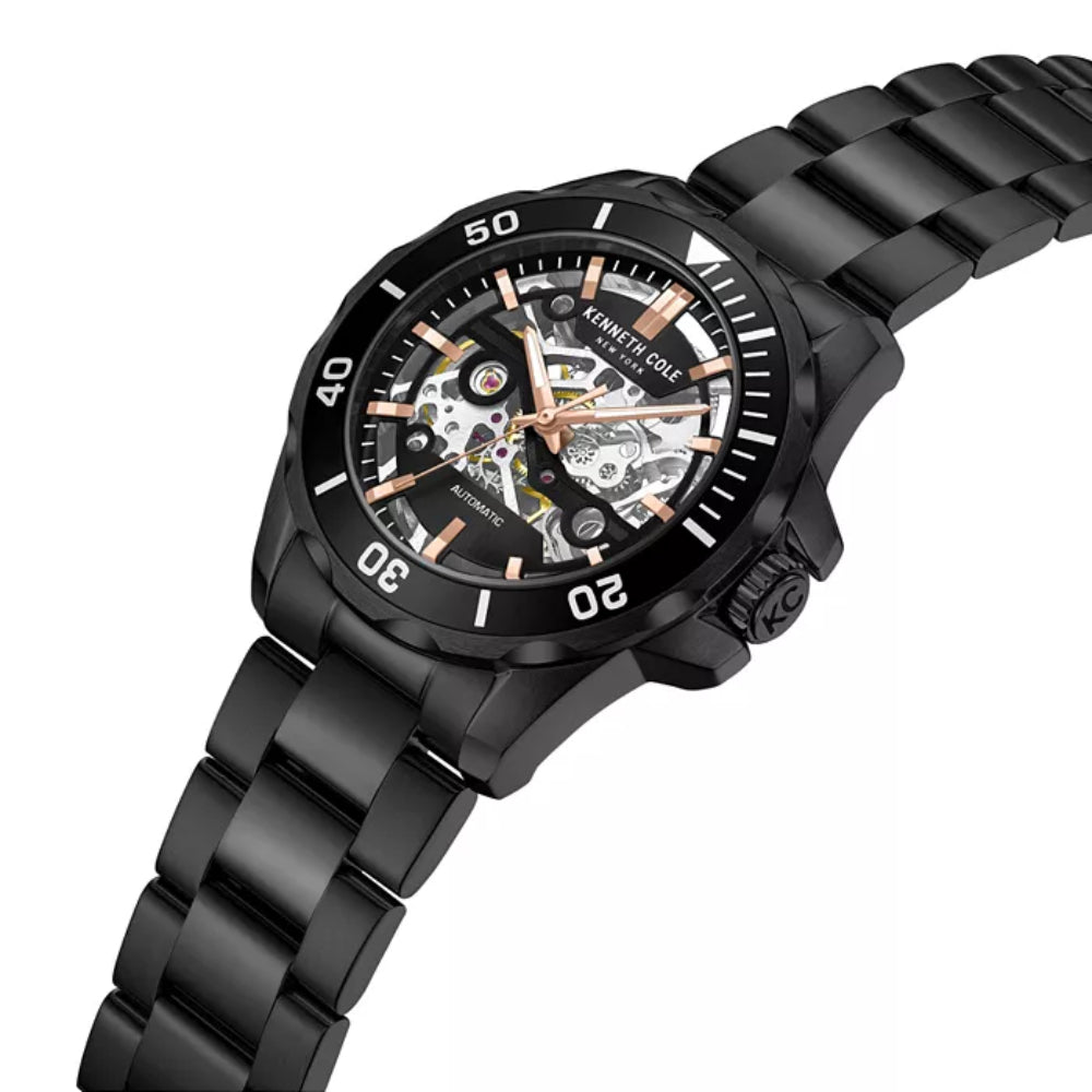 Kenneth Cole New York Men's 40mm Bracelet Watch - Black