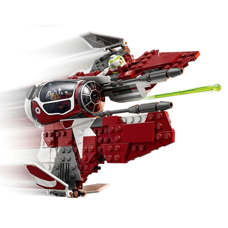 LEGO Star Wars The Clone Wars Ahsoka's Jedi Interceptor Spaceship Buildable Toy Set (290-Pieces)