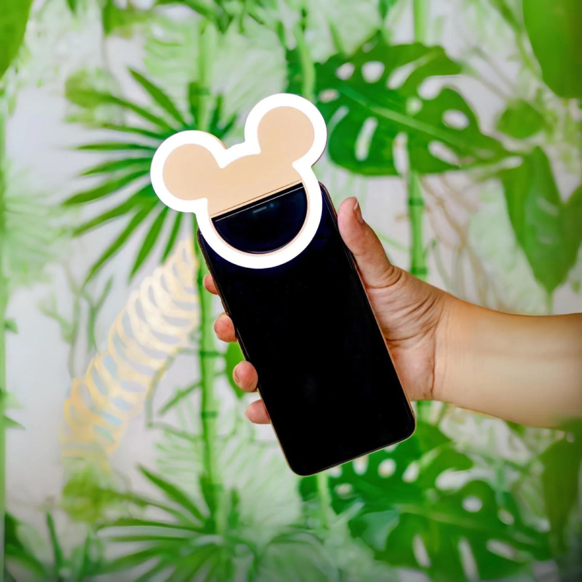 Impressions Vanity Mickey Mouse Glow Me LED Selfie Ring Light with Stand