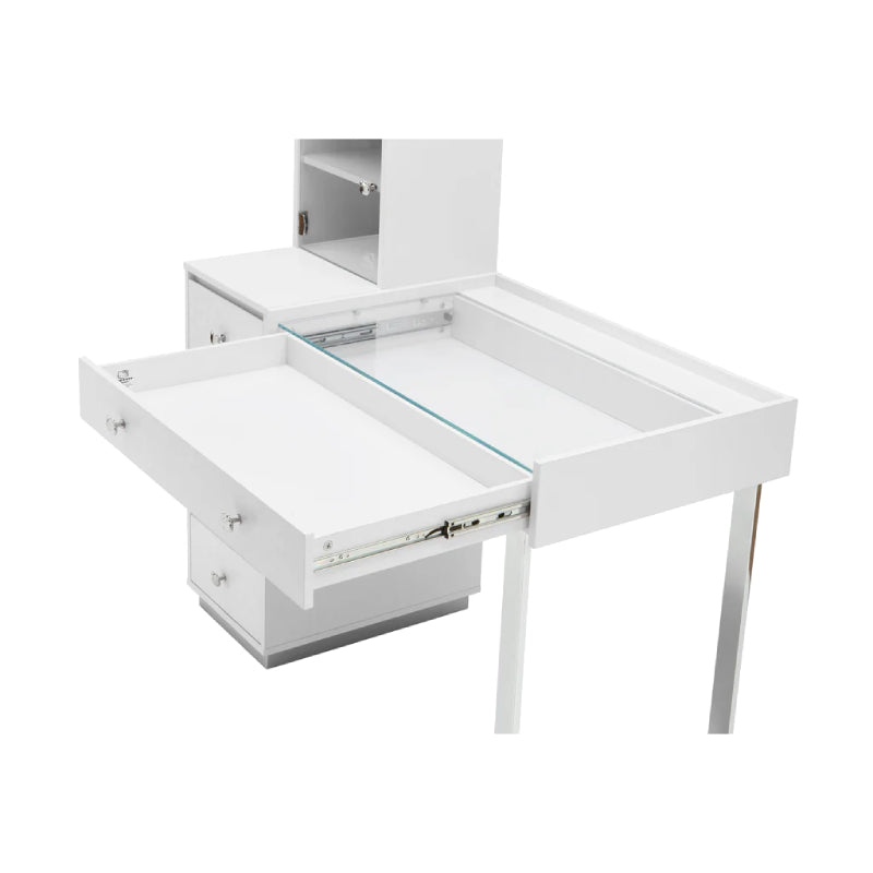 Impressions Vanity Hello Kitty SlayStation Duet Vanity Desk - Silver