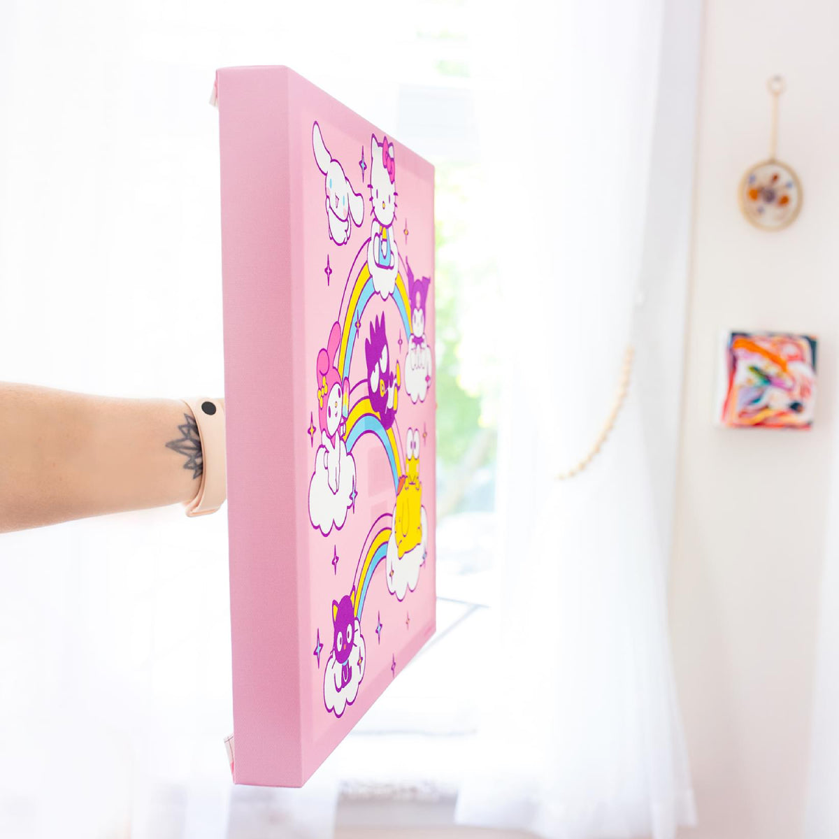 Sanrio Hello Kitty and Friends Rainbows Wall Art