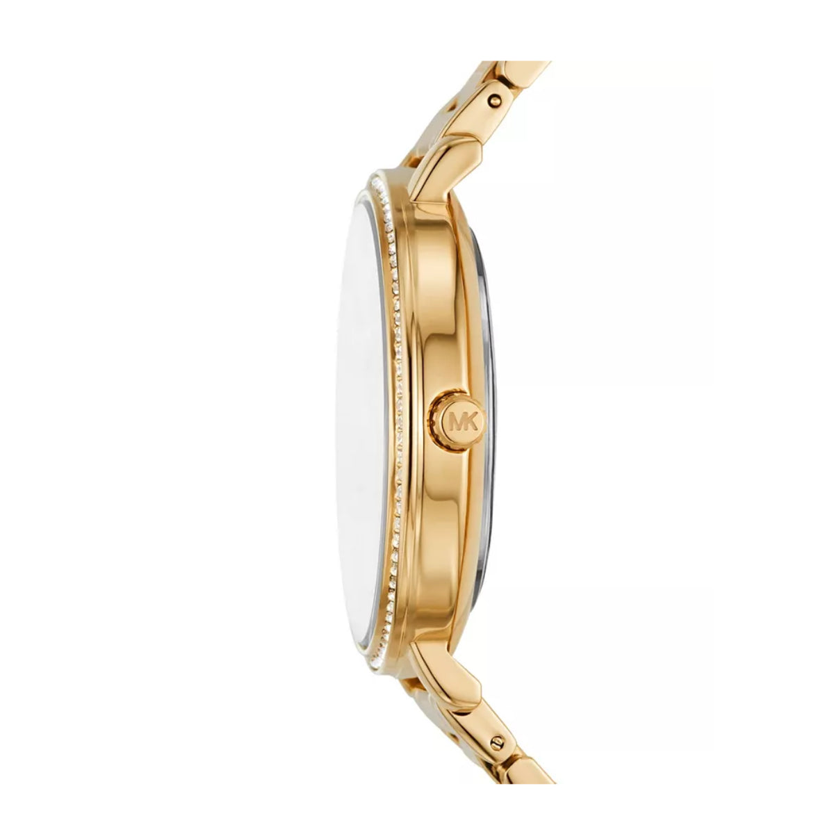 Michael Kors Pyper Women's 38mm Gold-Tone Bracelet Watch - Black Dial