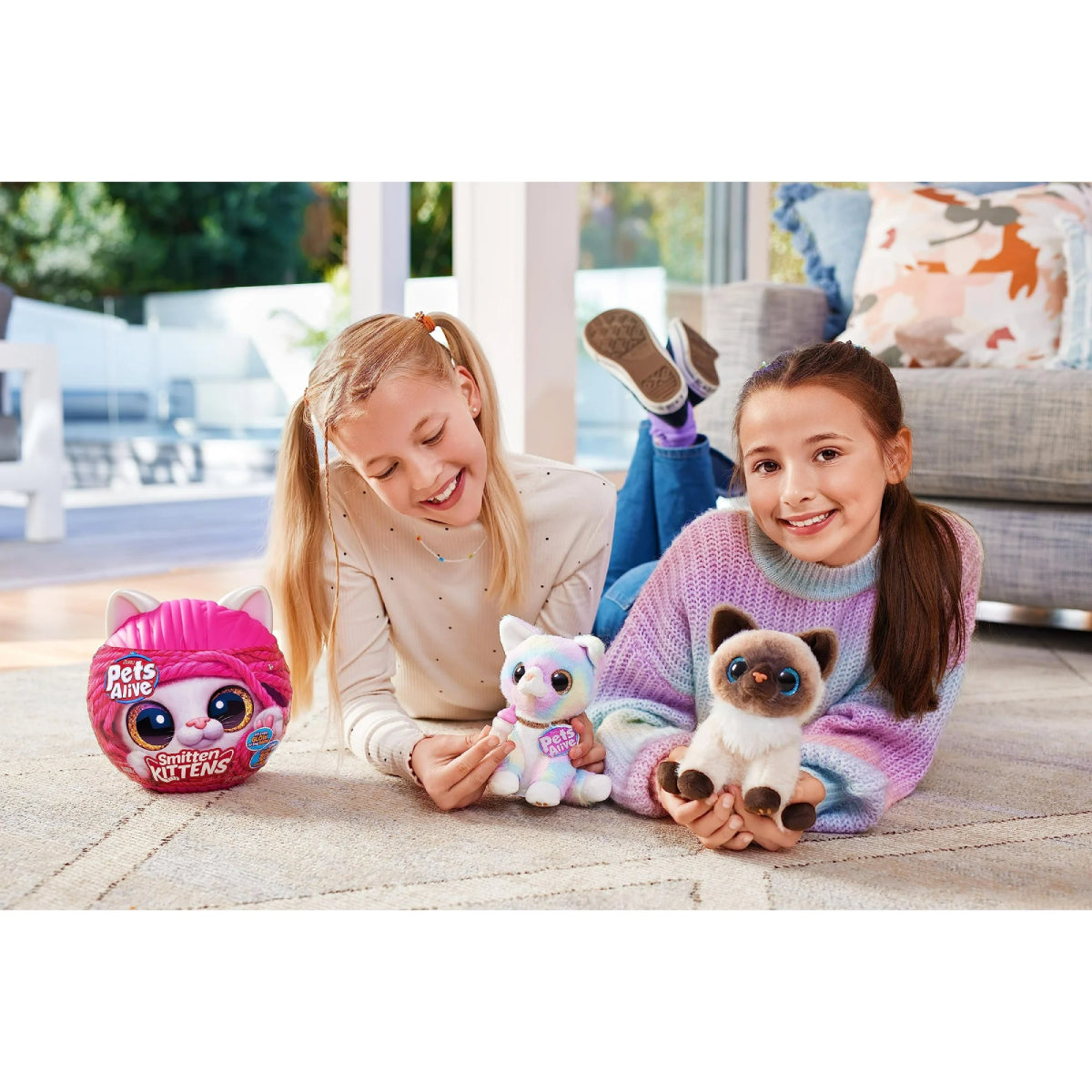 Pets Alive Smitten Kittens With Interactive 10 Sounds - Assortment