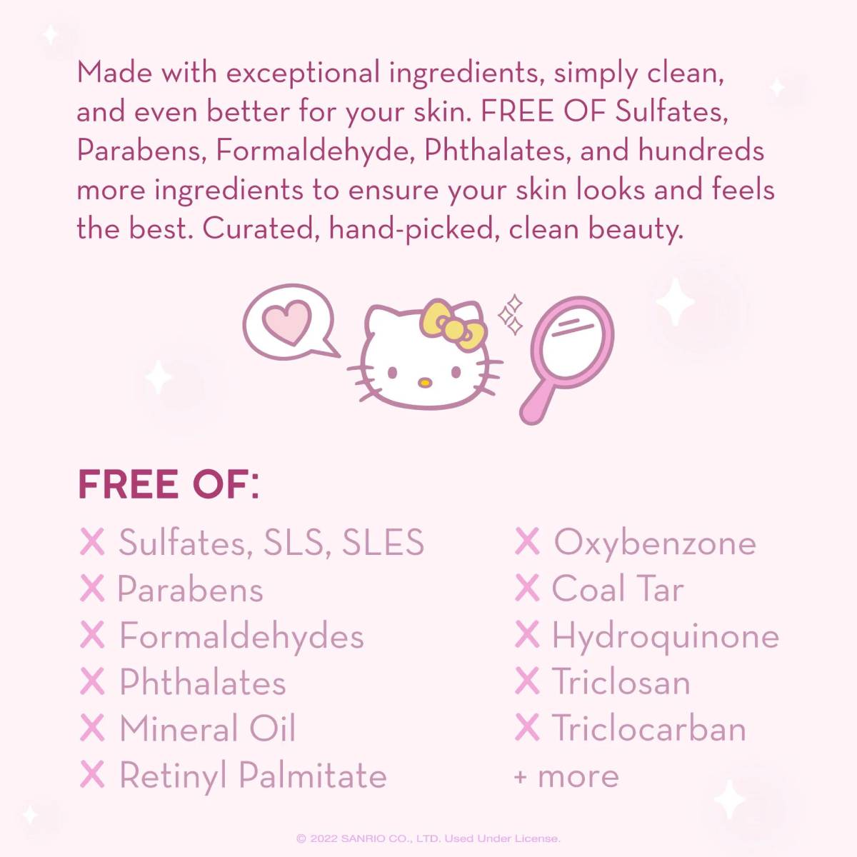 The Creme Shop X Hello Kitty Klean Beauty Pink Water Creme