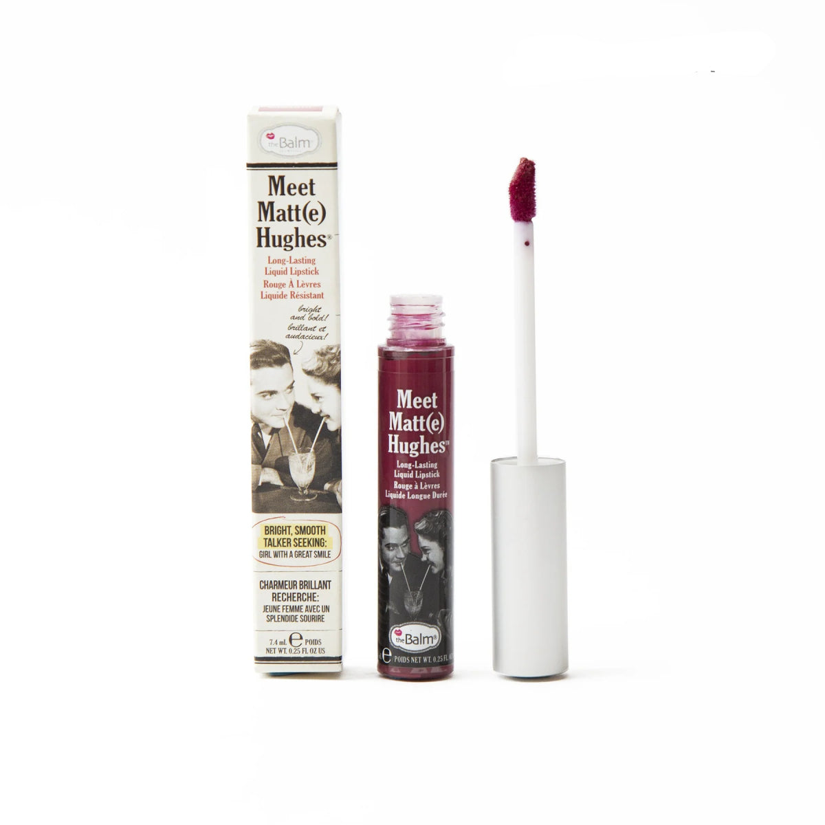 theBalm Meet Matt(e) Hughes 0.25 oz Romantic Liquid Lipstick