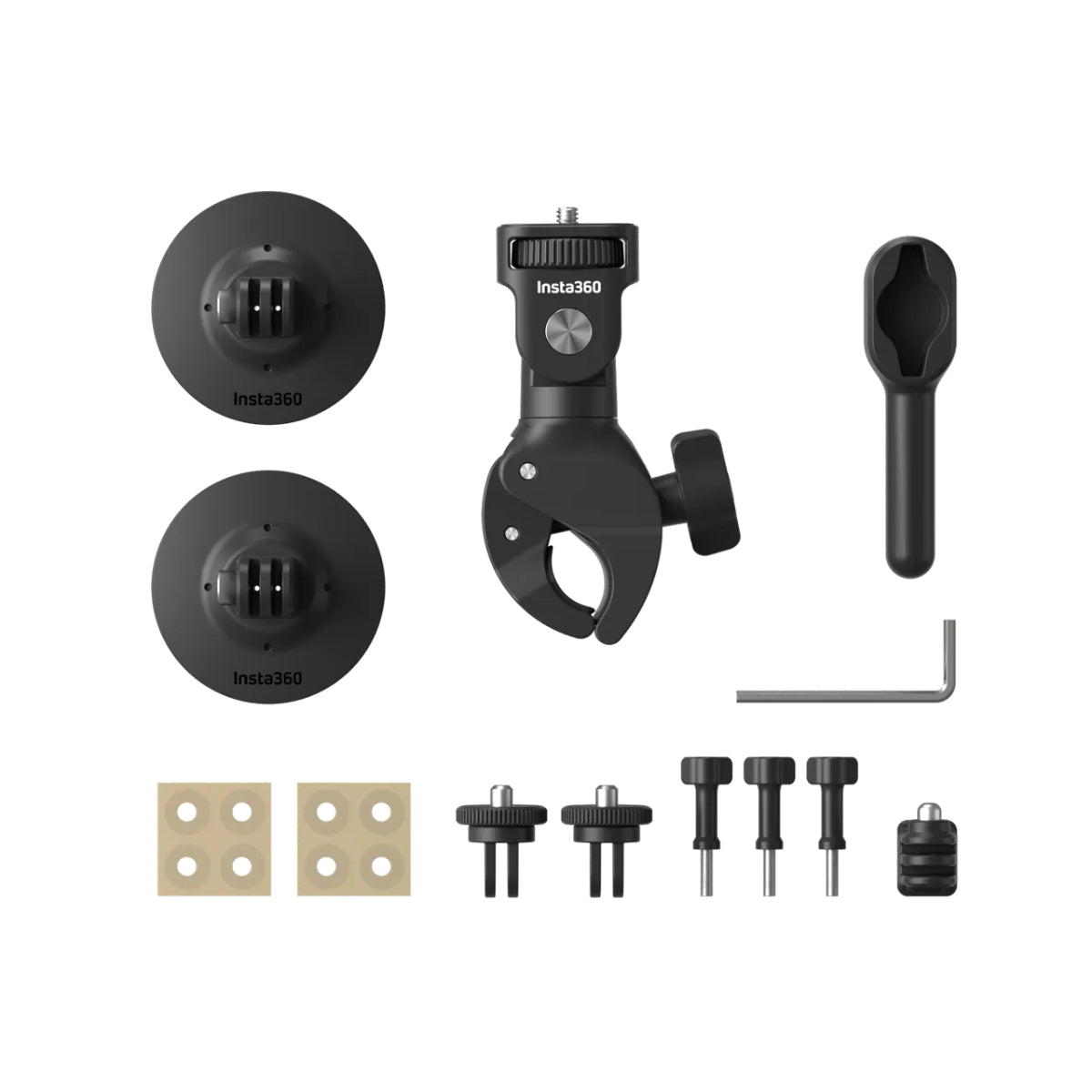 Insta360 Motorcycle Accessories Bundle - Black