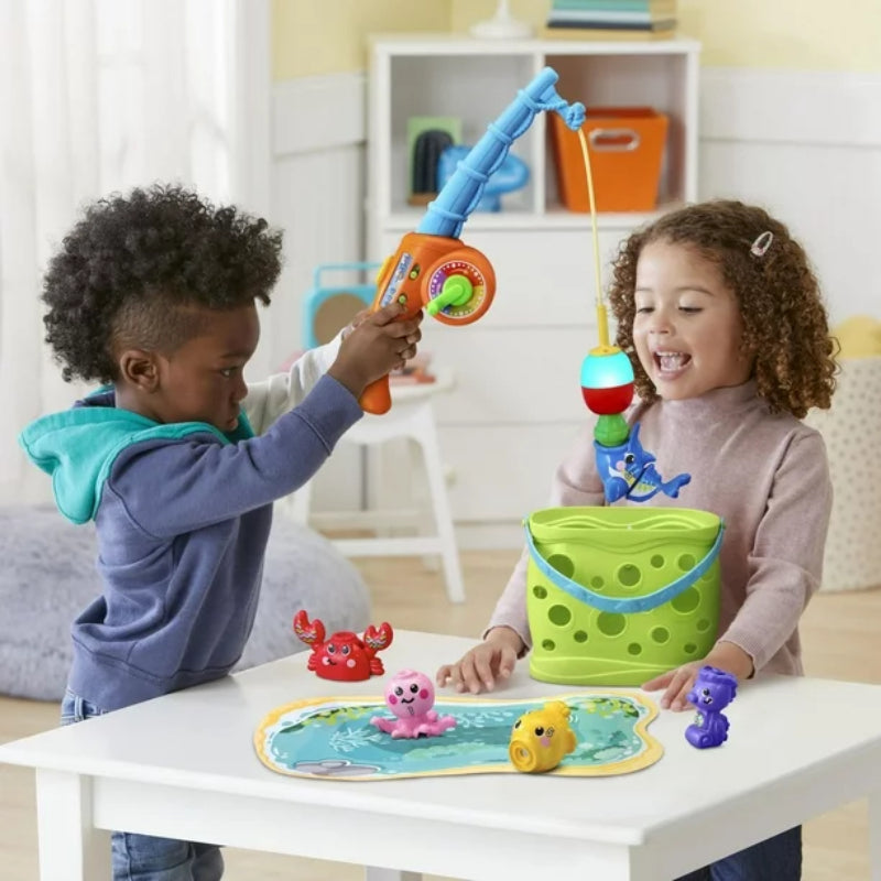VTech Jiggle & Giggle Fishing Set with 7 Sea Creatures - Curacao