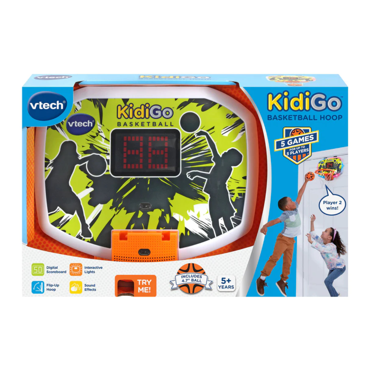 VTech KidiGo Basketball Hoop - Curacao
