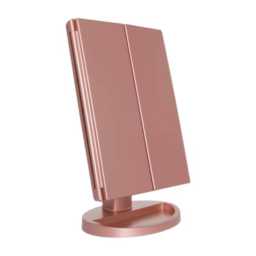 Impressions Vanity Trifold Makeup Mirror with LED Light