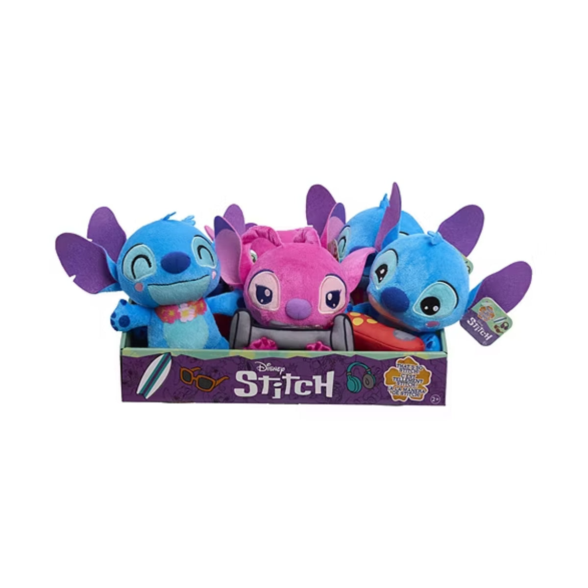 Disney Stitch 7" Plush Toy - Assortment