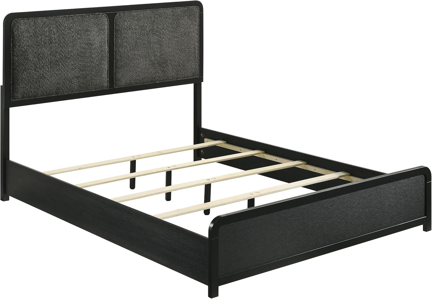 Camila 4PC Queen Bedroom Set - Black