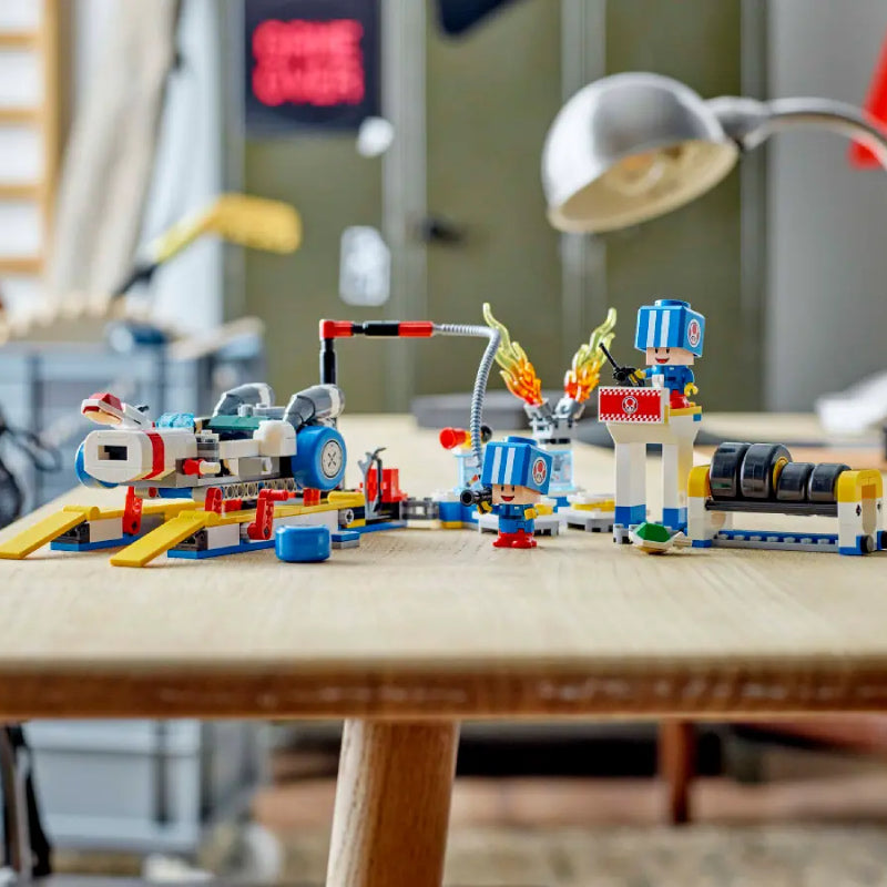 LEGO Mario Kart Toad's Garage Toy Set (390-Piece)