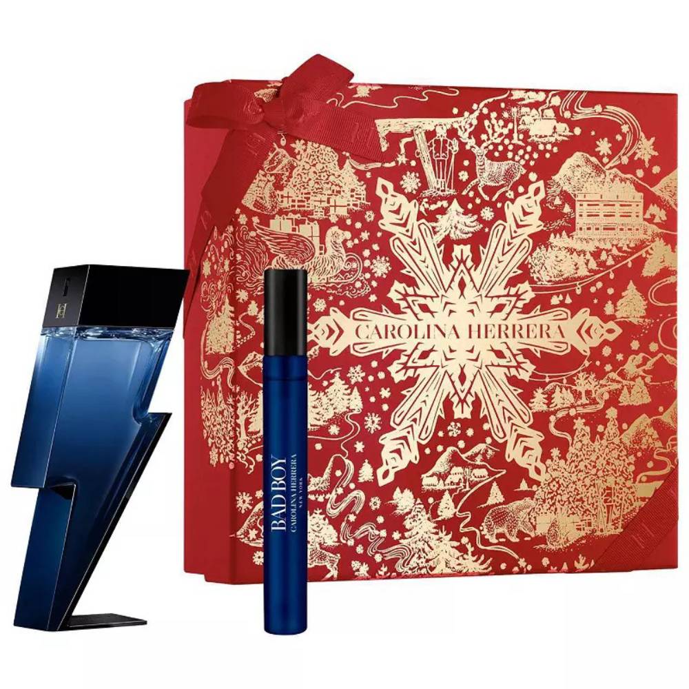 Carolina Herrera Bad Boy Cobalt Men's (2-Piece) Eau De Parfum Gift Set
