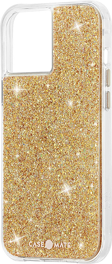 Case-Mate Twinkle Carrying Case with Micropel for iPhone 12 and iPhone 12 Pro - Gold - Curacao