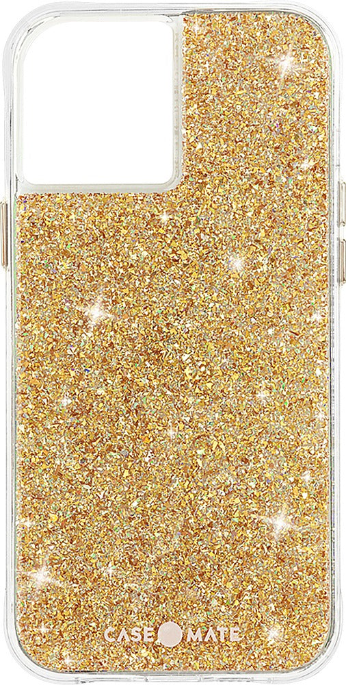 Case-Mate Twinkle Carrying Case with Micropel for iPhone 12 and iPhone 12 Pro - Gold - Curacao