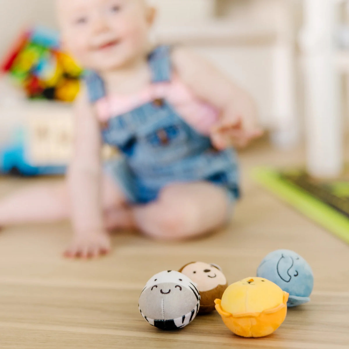 Melissa and Doug Rollables Safari Friends (4 Pieces)