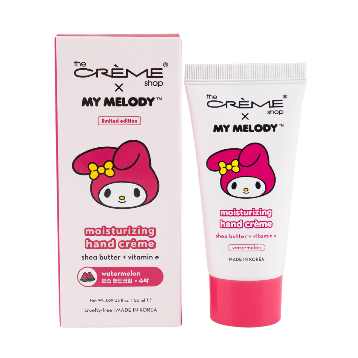 The Crème Shop x My Melody Watermelon Moisturizing Hand Cream