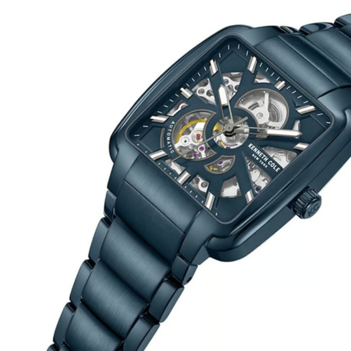 Kenneth Cole New York Automatic Men's 40mm Bracelet Watch - Blue