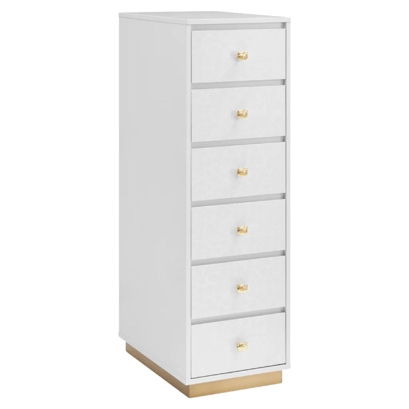 Impressions Vanity Hello Kitty SlayStation 6-Drawer Makeup Vanity Storage Unit - Gold