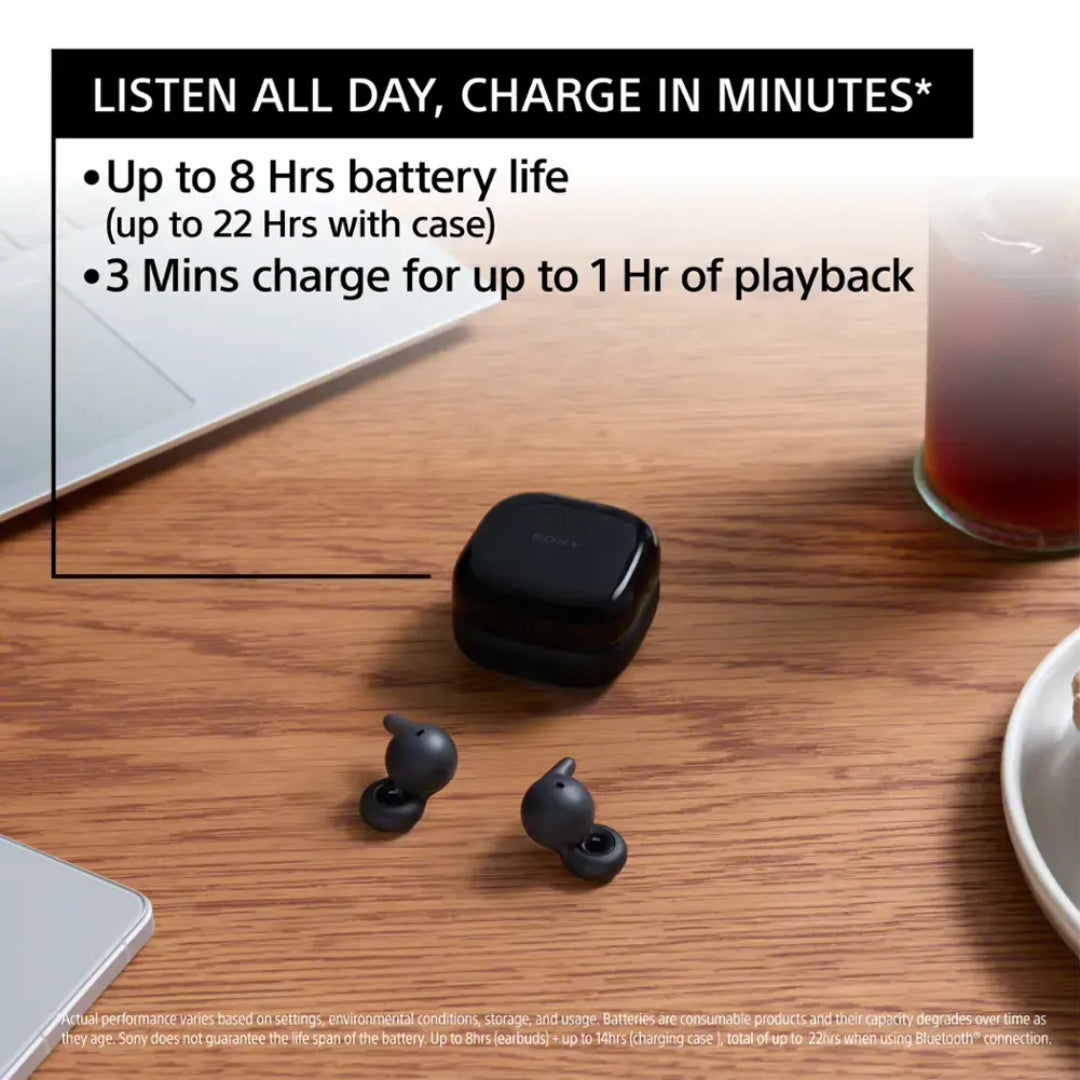 Sony LinkBuds Open True Wireless Earbuds - Black