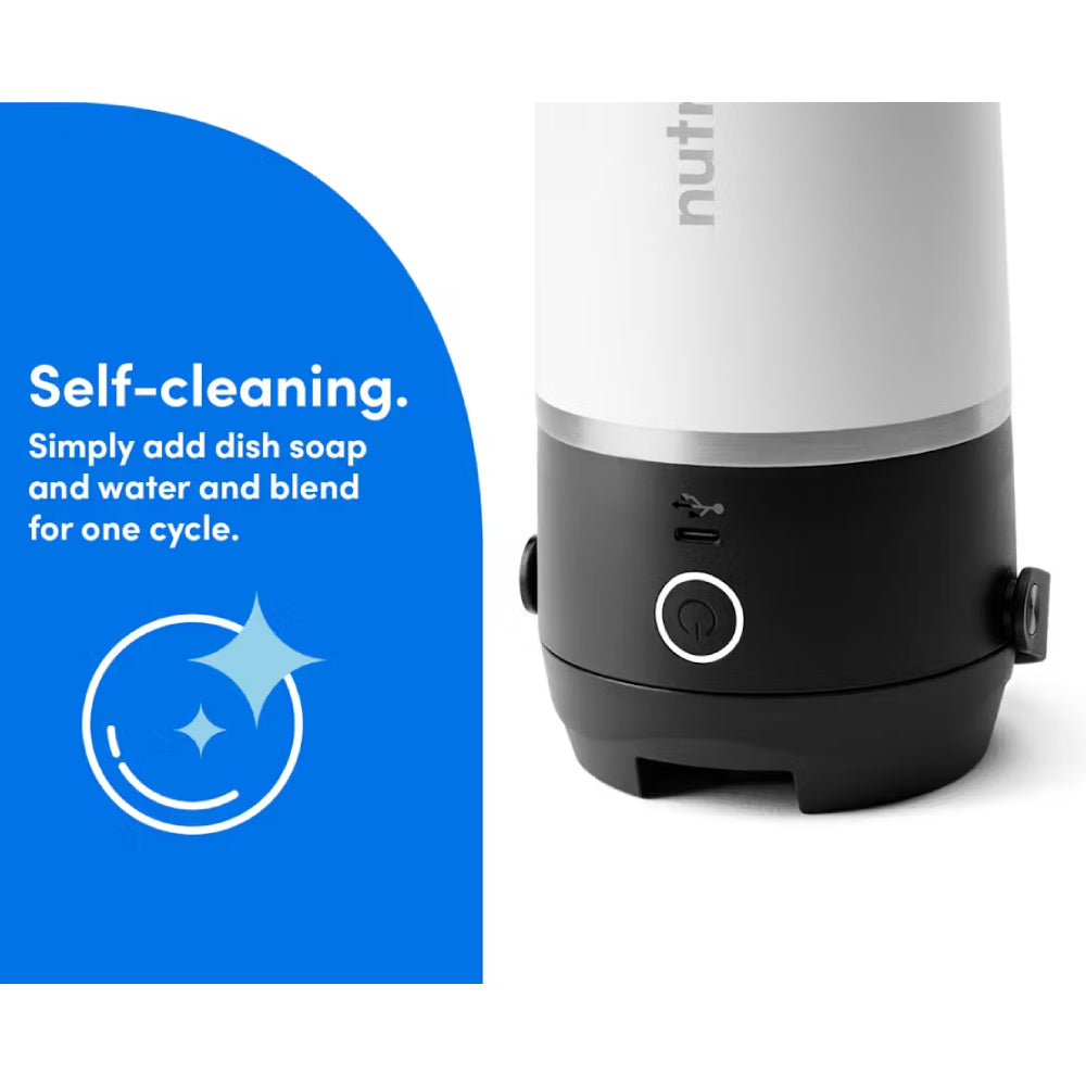 Nutribullet NBPB50350AW Flip Insulated Portable Blender - White