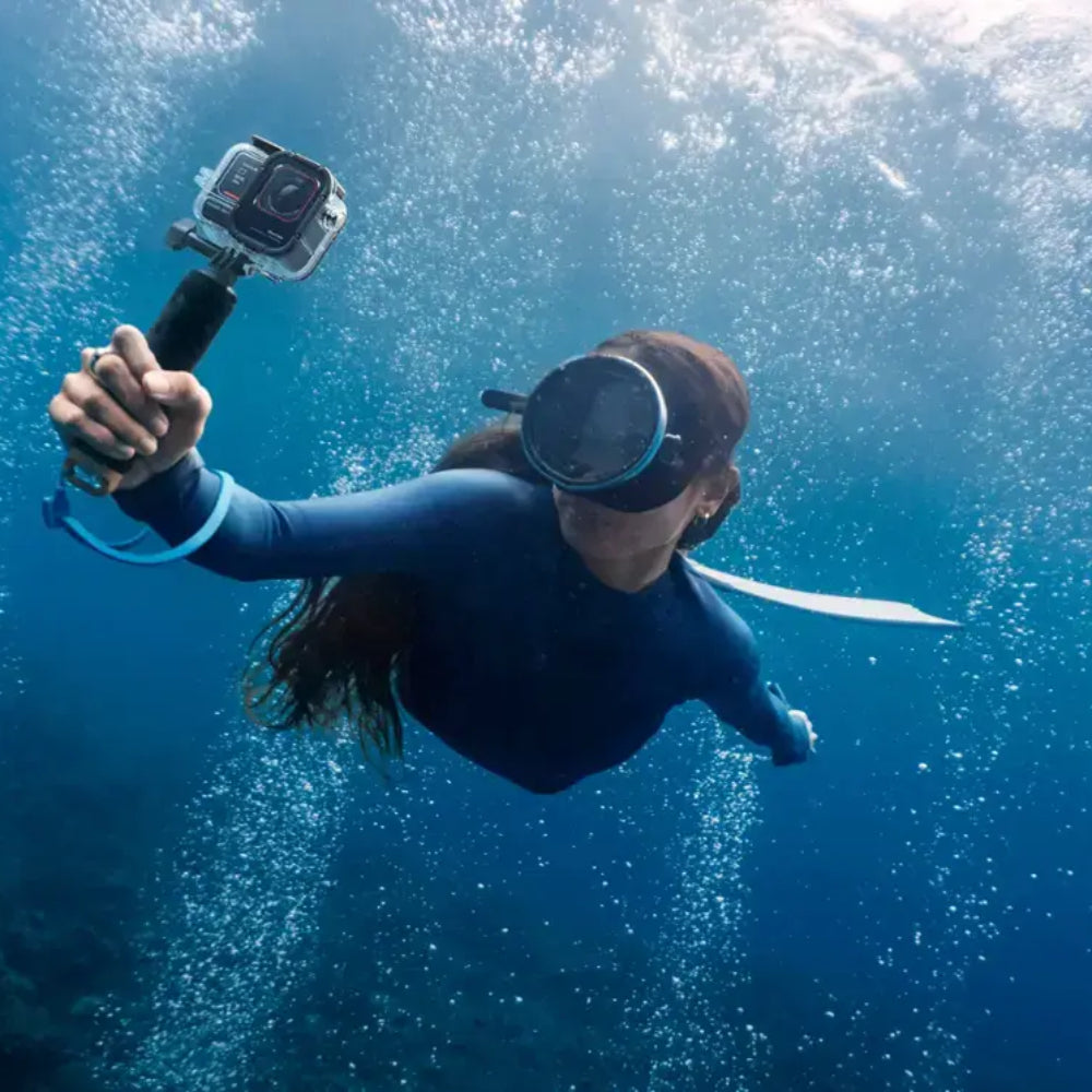 Insta360 CINSBBGA ACE PRO 2 Waterproof Action Camera with Dual Battery - Black