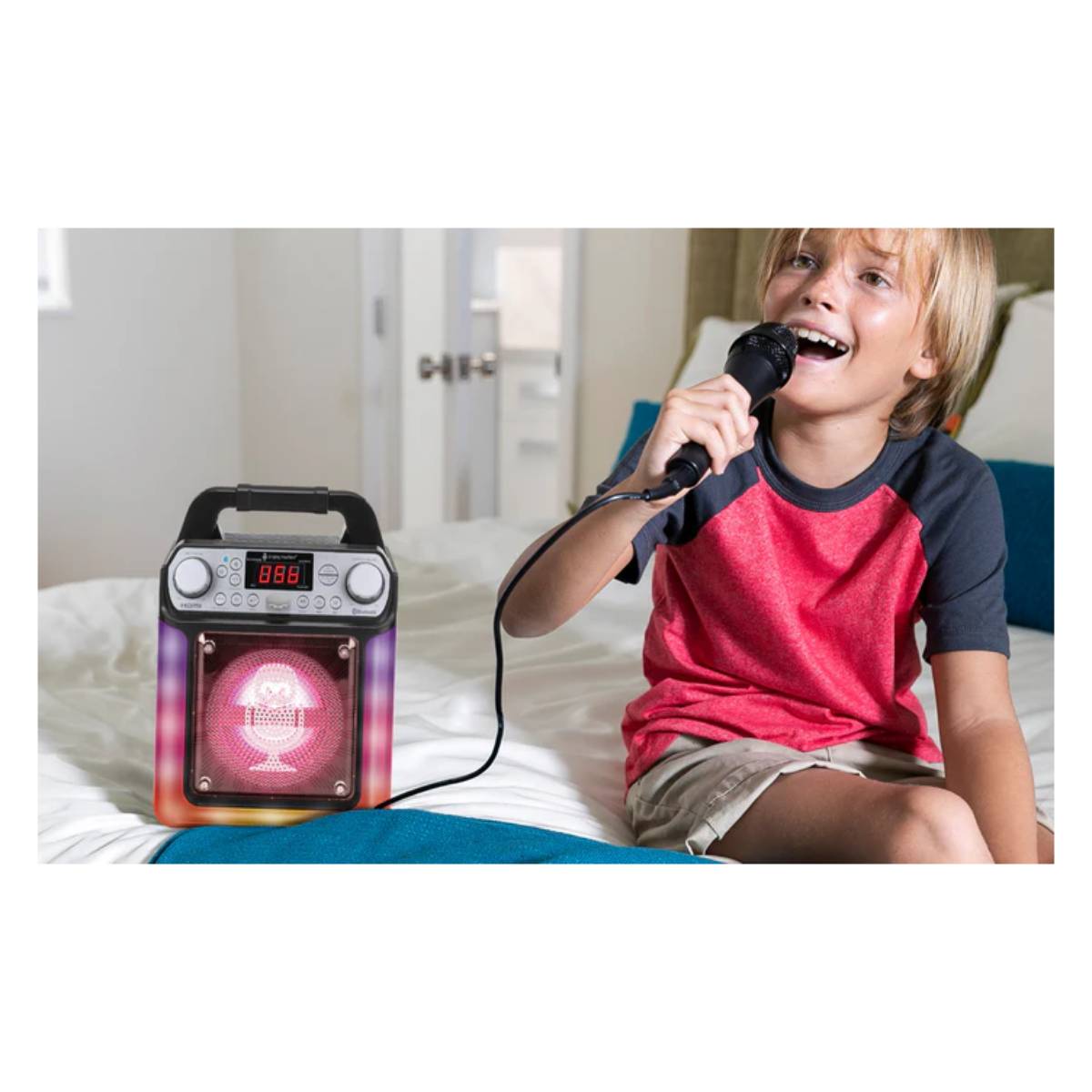 Singing Machine Groove Cube Mini Karake System- Black