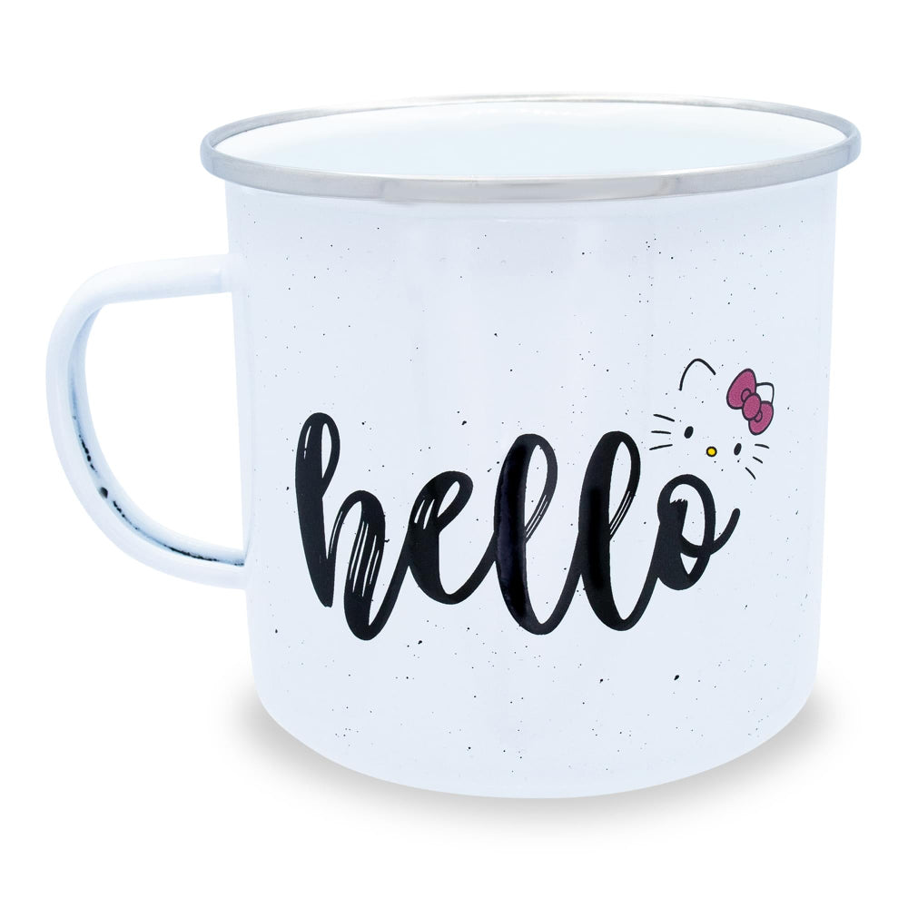 Sanrio Hello Kitty 20 oz Ceramic Camper Mug - White