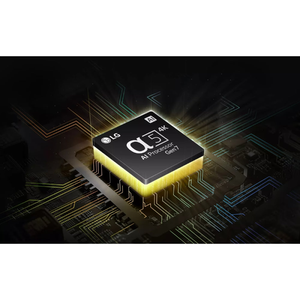 Televisor LG QNED 4K UHD de 86" con webOS 24, serie QNED80T