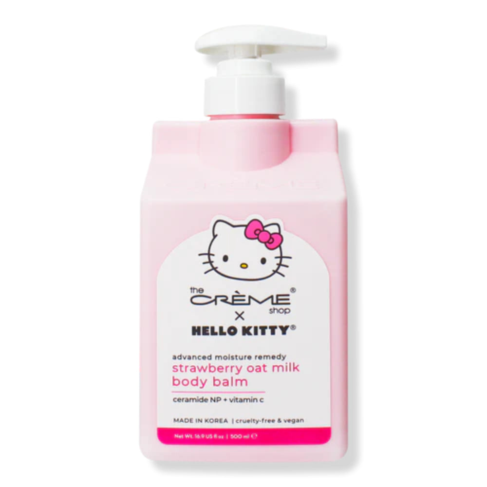 The Creame Shop Hello Kitty 16 oz Body Cleanser -Strawberry Oat Milk