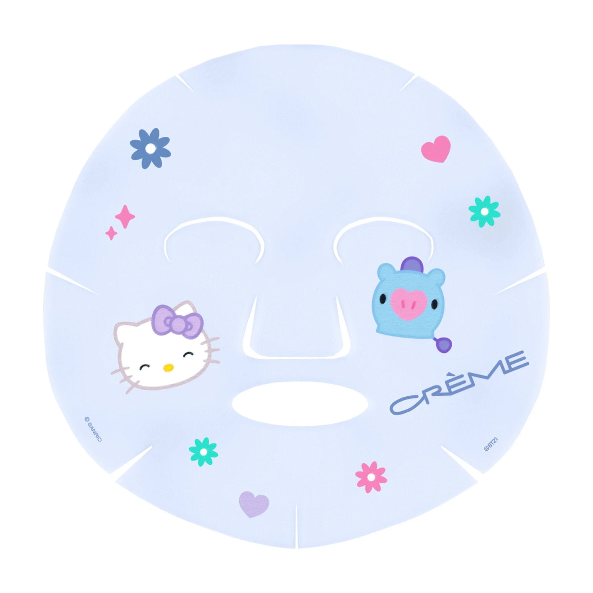 The Creme Shop X Hello Kitty and BT21 Smooth Solution Printed Essence Sheet Mask