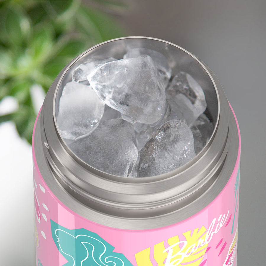 Thermos Funtainer Barbie 12 oz Water Bottle with Straw - Pink