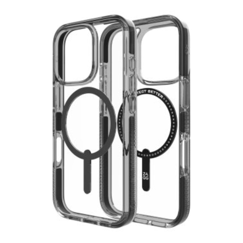 Zagg Santa Cruz Snap MagSafe Case for Apple iPhone 16 Pro - Black
