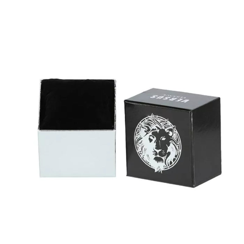 Versus Versace Chrono Lion Men's 44mm Yellow Gold Bracelet Watch - Green Dial