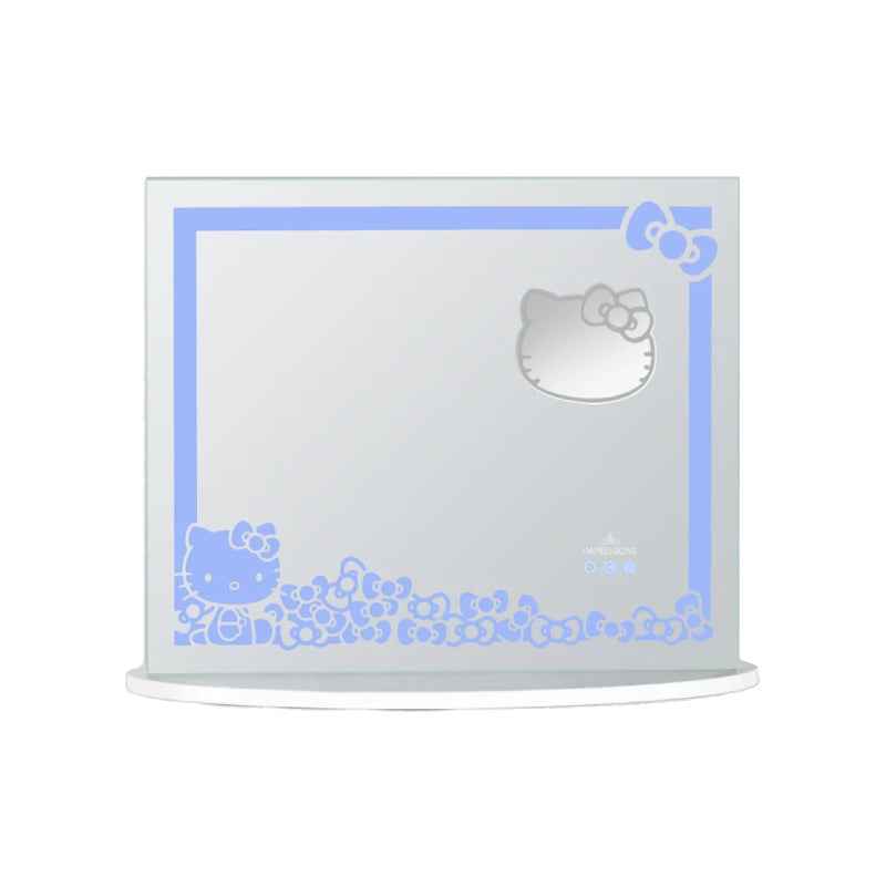 Impressions Vanity Hello Kitty RGB Plus "Bows" Vanity Mirror - White