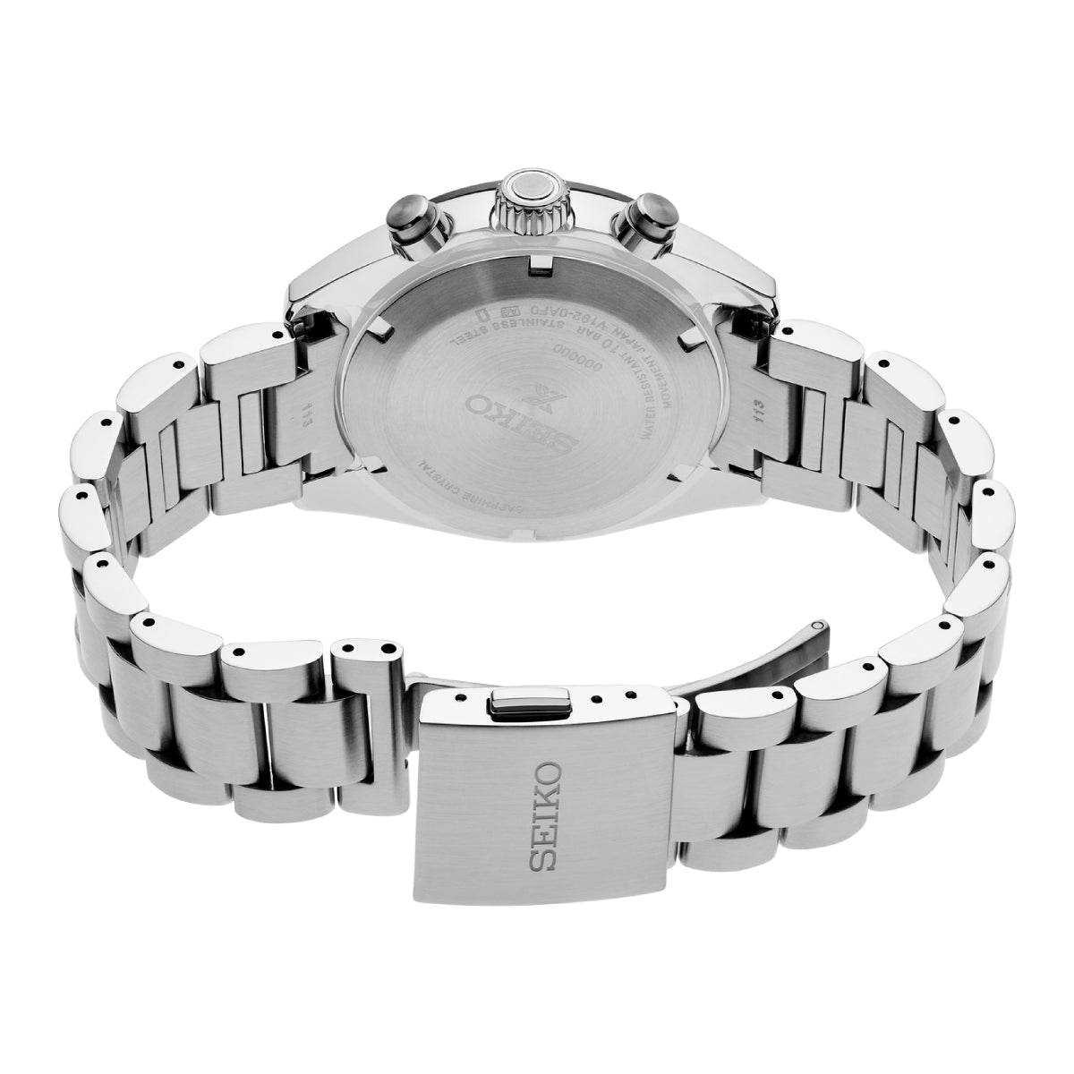 Seiko Prospex Men™ 39mm Silver-Tone Bracelet Watch - White Dial