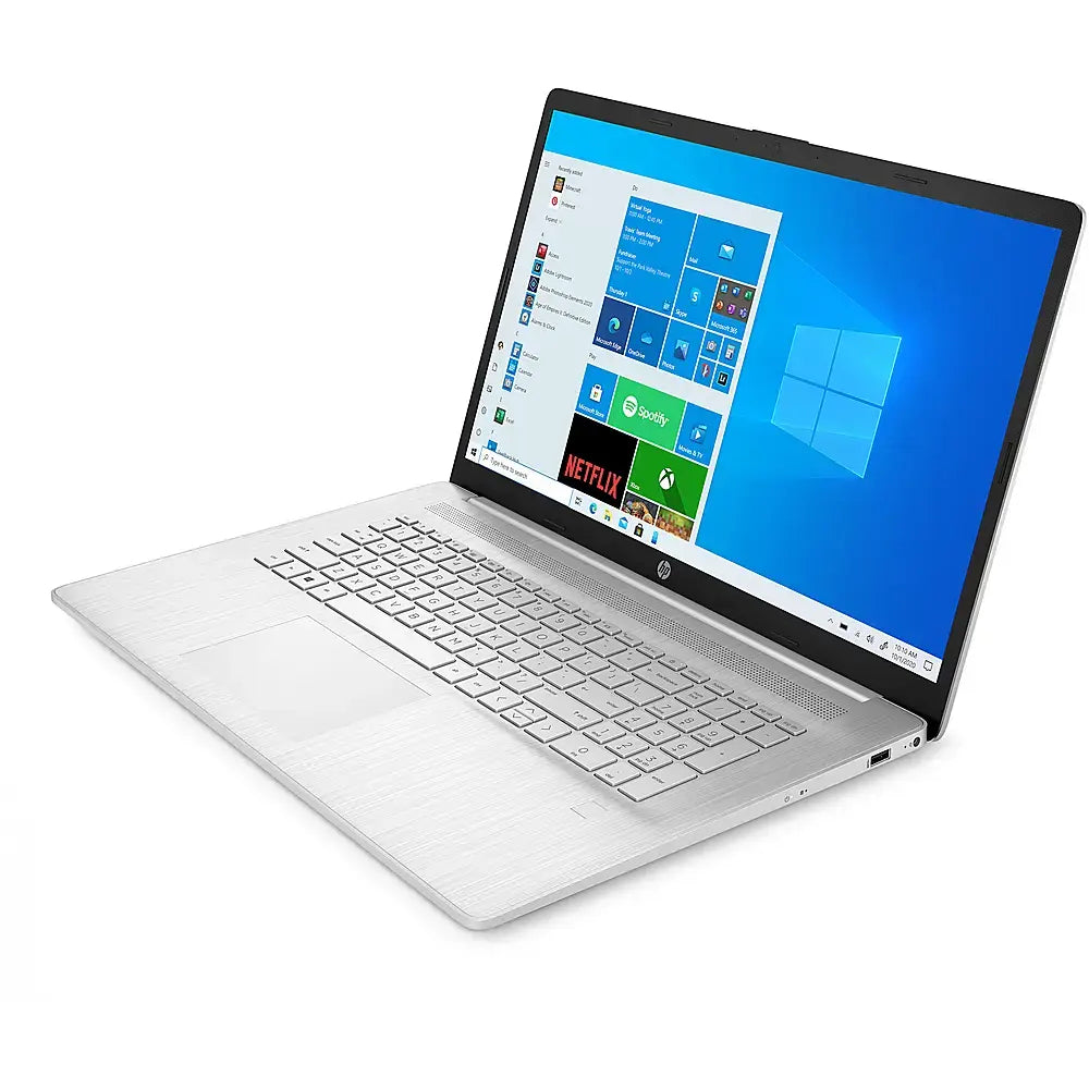 HP HP17CP0076 17.3" Touch-Screen Laptop - AMD Athlon Gold 3150U with 8GB Memory - 512GB SSD - Silver
