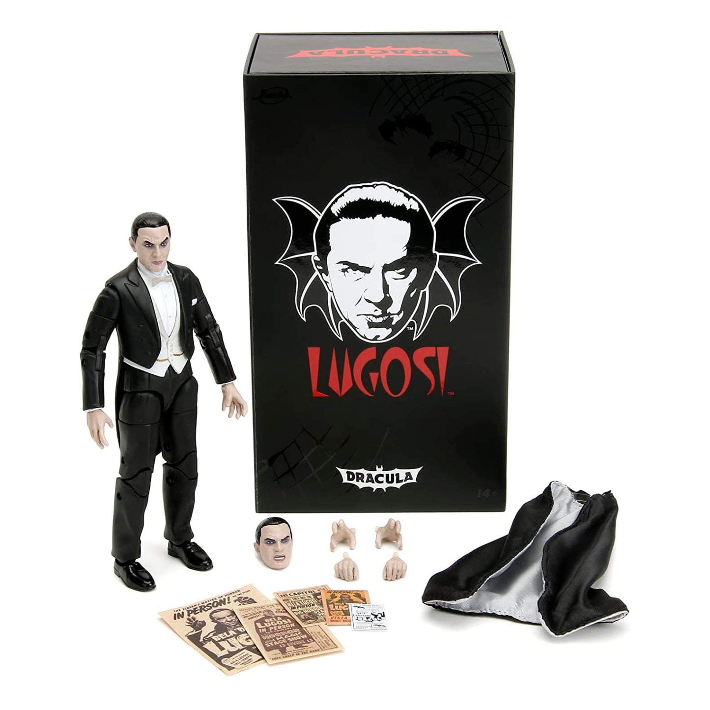 Jada Toys Dracula Bela Lugosi 6" Action Figure