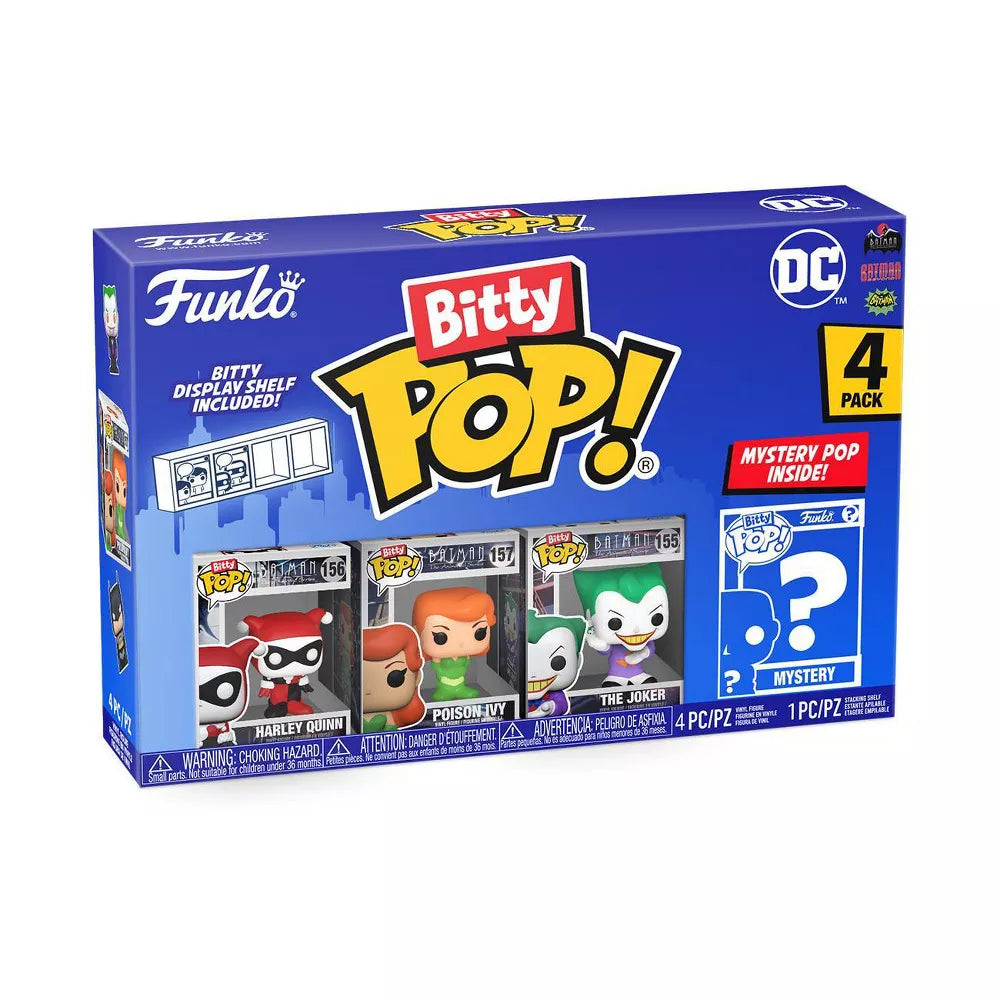 Funko Bitty Pop! DC Harley Quinn Figures (4 Pack)